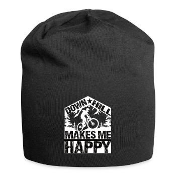 Downhill Downhill Mountainbike Downhill Fahrrad - Jersey-Beanie - Schwarz - Vorne