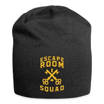 Escape room squad - escape room enthusiast gift - Jersey Beanie - black - Front