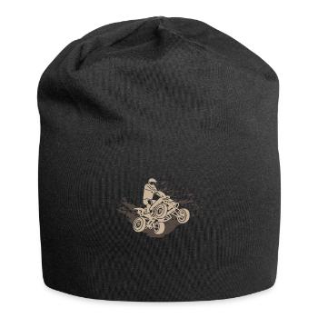Quad - Jersey-Beanie - Schwarz - Vorne