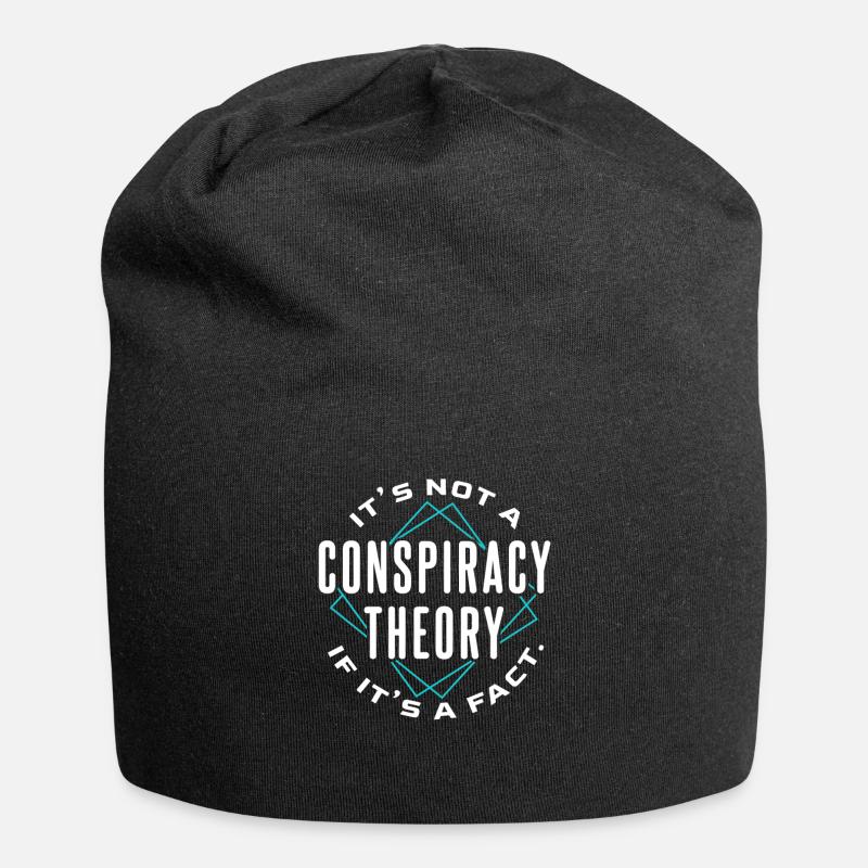 Conspiracy theory facts - Jersey Beanie - black