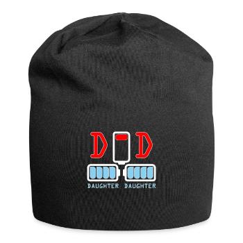 Funny twin shirts for dad of twins daughter shirt - Bonnet en jersey - noir - Devant
