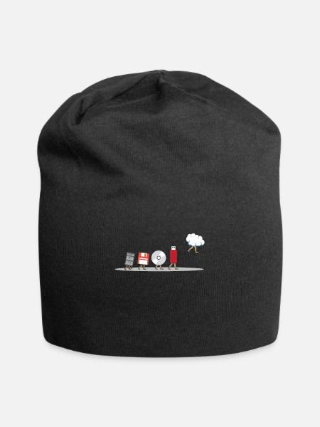 Computer engineering funny geek engineer software - Jersey Beanie - black