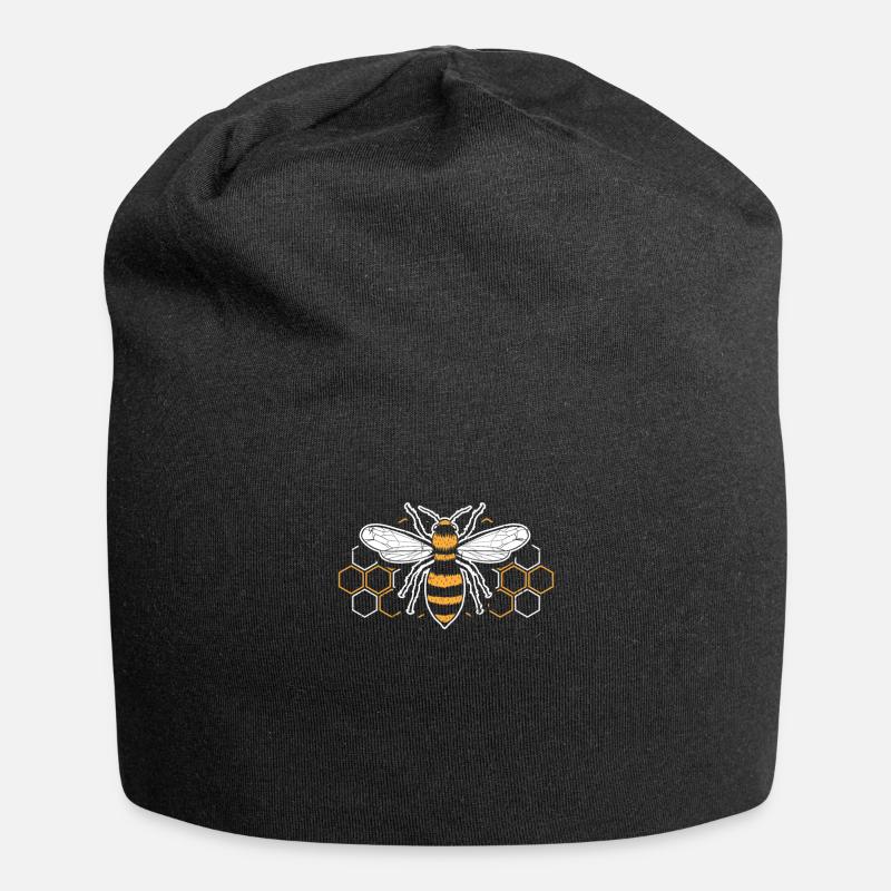 Imker - Jersey-Beanie - Schwarz