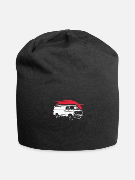 Van - Jersey-Beanie - Schwarz