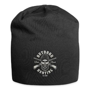 Hunter Hunter Hunt Hunt Hunt Hunt Hunt - Jersey Beanie - black - Front