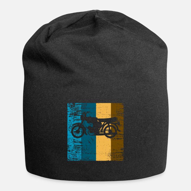 Moped Simson S51 - Jersey-Beanie - Schwarz