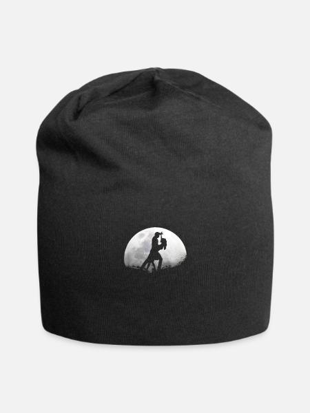Tanzpaar Tanzen Tanzsport - Jersey-Beanie - Schwarz