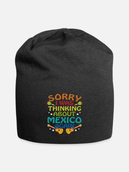 Mexique Mexicains - Bonnet en jersey - noir