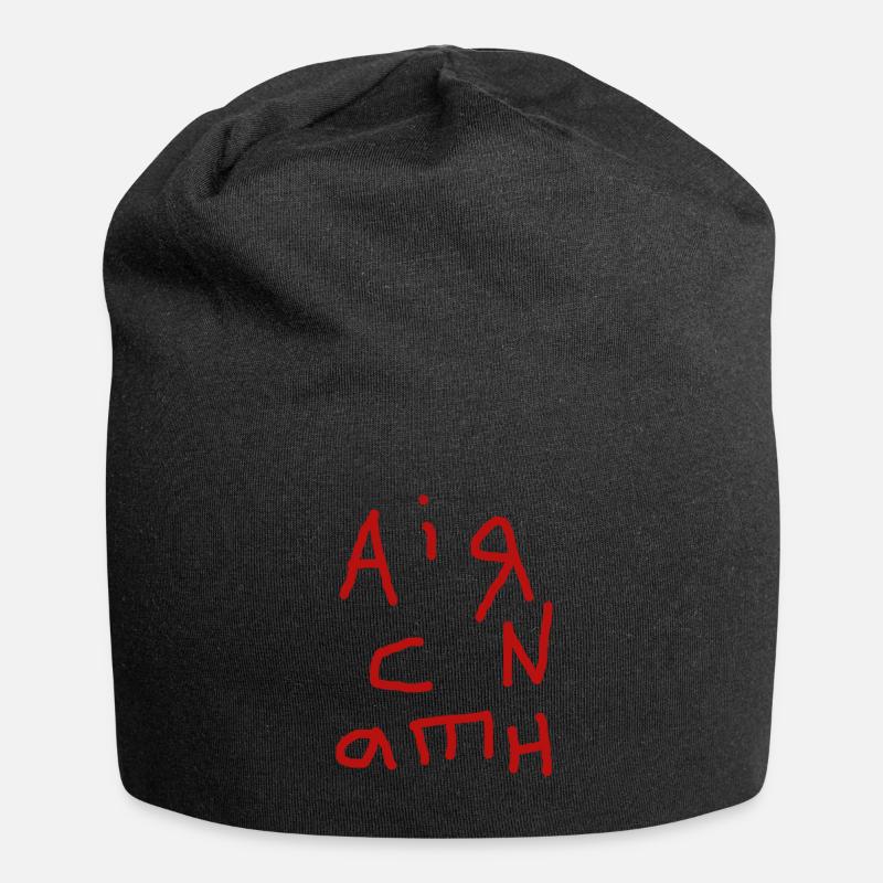 anarchy - Jersey Beanie - black