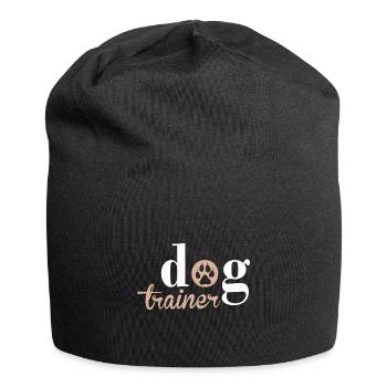Dog Trainer Cadeaux drôles pour les amoureux des chiens - Bonnet en jersey - noir - Devant
