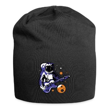 Gitarren Astronaut - Jersey-Beanie - Schwarz - Vorne