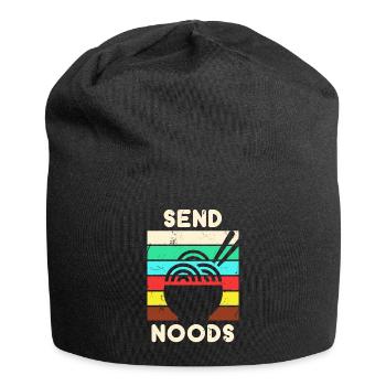 Ramen Lovers Gift design Send Noods Funny - Bonnet en jersey - noir - Devant