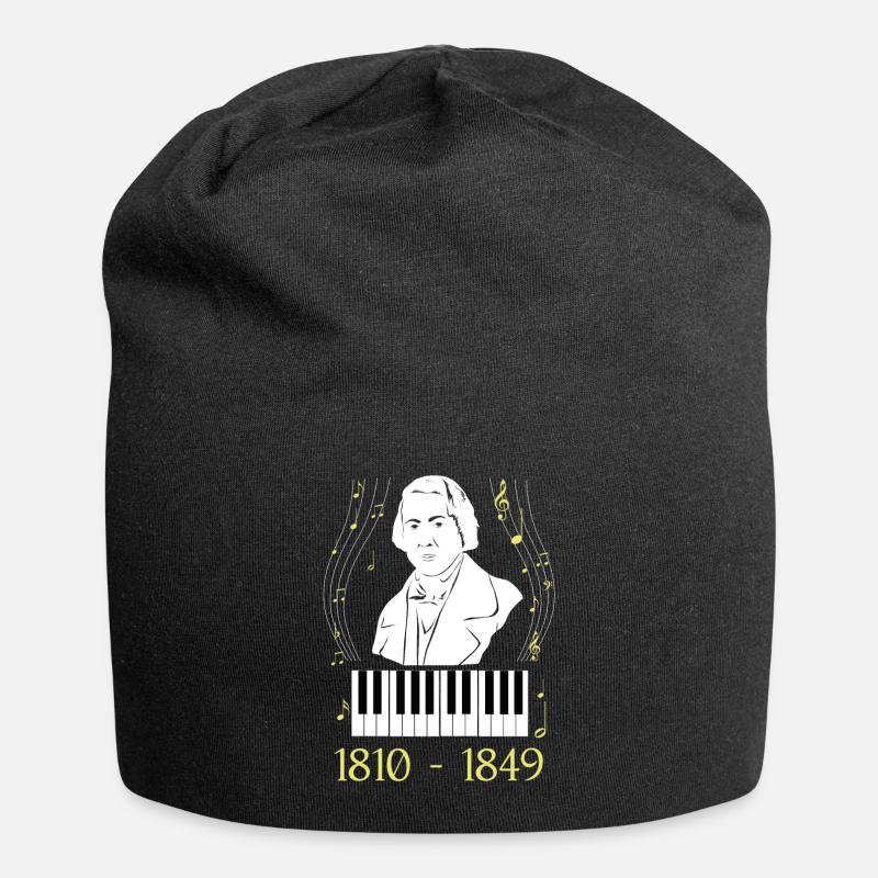Frederic Chopin - Jersey-Beanie - Schwarz