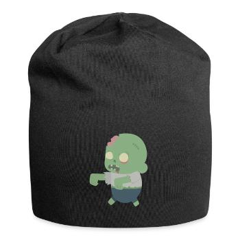 Zombie - Jersey-Beanie - Schwarz - Vorne