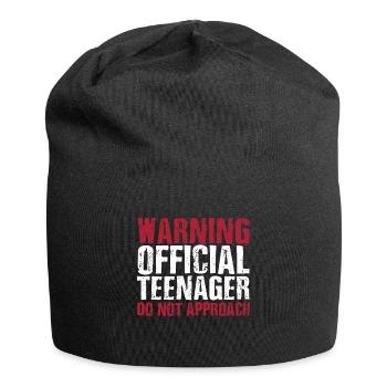 Warning Official Teenager Do Not Approach - Jersey-Beanie - Schwarz - Vorne