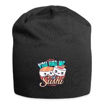 Sushi - Jersey-Beanie - Schwarz - Vorne