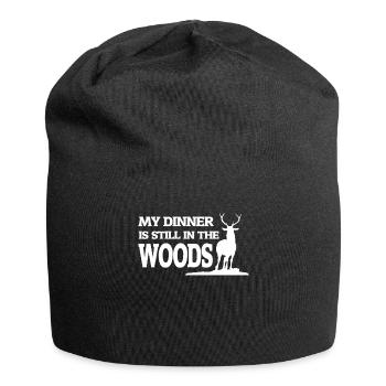 Hunter Hunter Hunt Hunt Hunt Hunt Hunt - Jersey Beanie - black - Front