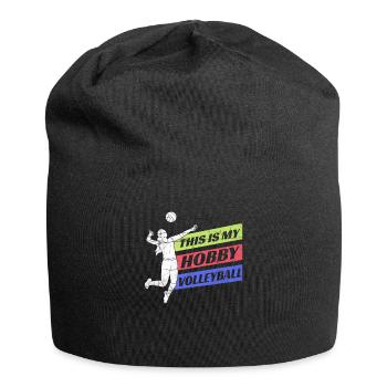 Volleyball volleyball - Jersey Beanie - black - Front