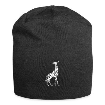 Giraffe - Jersey-Beanie - Anthrazit - Vorne