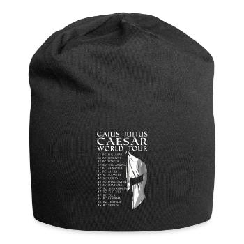 Histoire ancienne Gaius Julius Caesar Helm tour du monde - Bonnet en jersey - noir - Devant