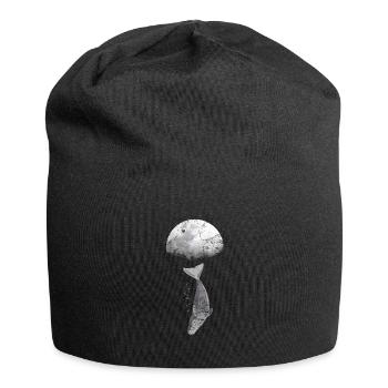 Whale blue whale sperm whale evolution - Jersey Beanie - black - Front