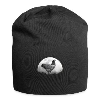 Éleveur de poulet volaille Barbican - Bonnet en jersey - noir - Devant