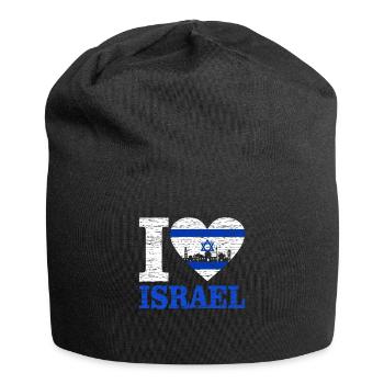 Israel - Jersey-Beanie - Schwarz - Vorne