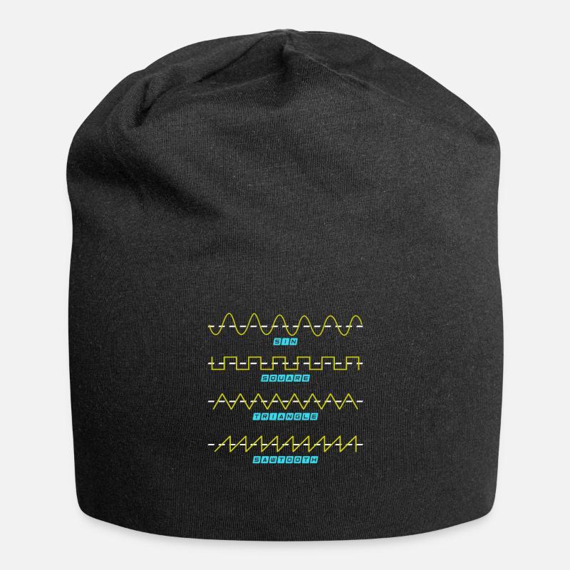 Physik Nerd - Jersey-Beanie - Schwarz