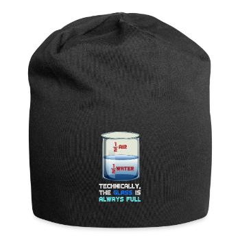 la physique - Bonnet en jersey - noir - Devant