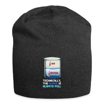 Physik - Jersey-Beanie - Anthrazit - Vorne