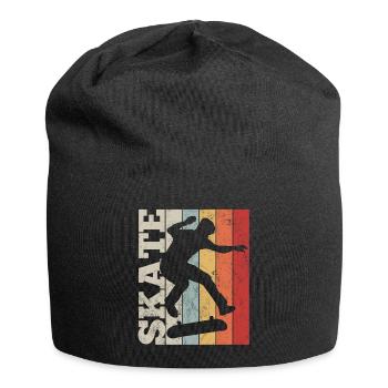 planche à roulette - Bonnet en jersey - noir - Devant