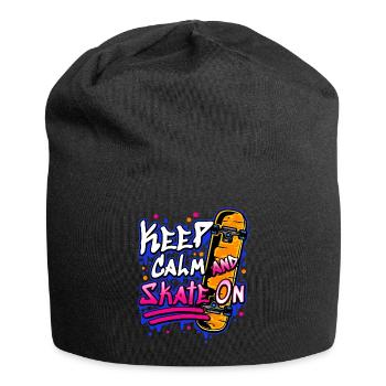 Skateboarder Skateboard - Jersey Beanie - black - Front