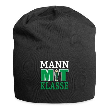 Lehrer Mann Mit Klasse Pädagoge Klassenlehrer - Jersey-Beanie - Schwarz - Vorne