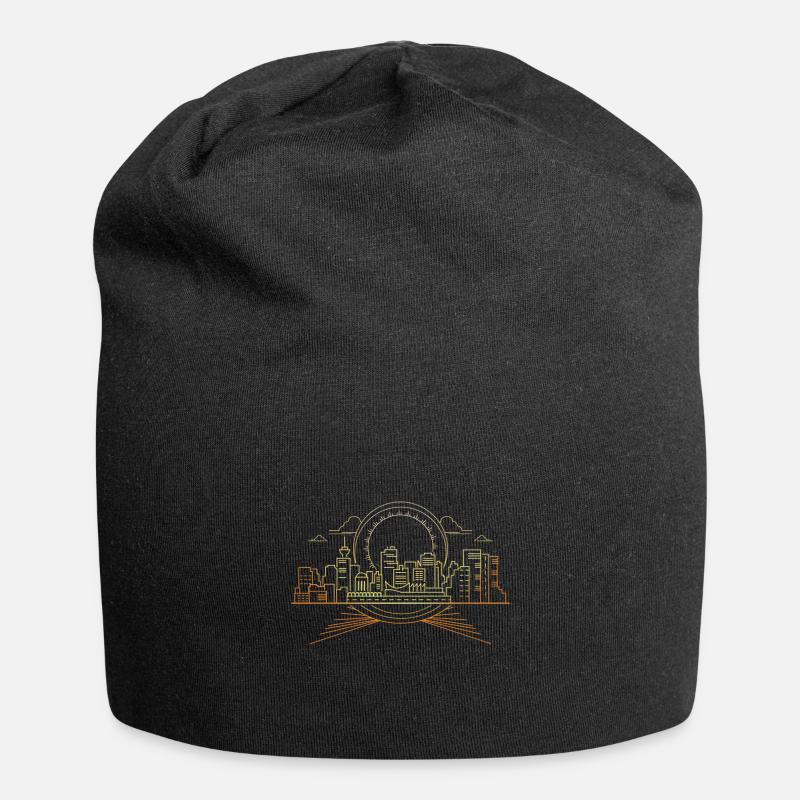 Vancouver - Bonnet en jersey - noir