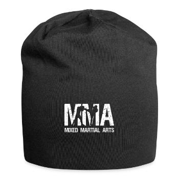 MMA Kampfsport Kämpfer - Jersey-Beanie - Schwarz - Vorne