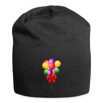 Balloons - Jersey Beanie - black - Front