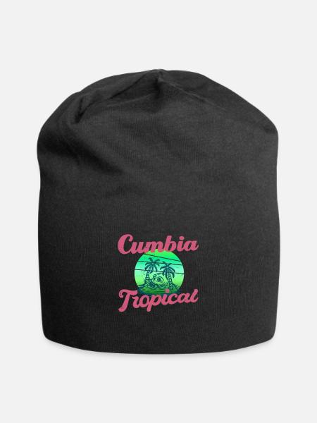 Cumbia Tropical Slim Fit Produkt - Jersey-Beanie - Schwarz