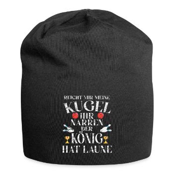 Reicht mir meine Kugel Bowling Kegeln Bowling - Jersey-Beanie - Schwarz - Vorne