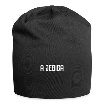 Jebiga - Serbie Croatie Balkans - Bonnet en jersey - noir - Devant