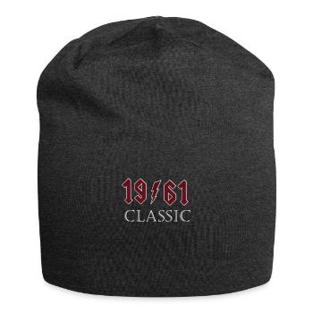 Top 1961 Geburtstag Rock Classic Geschenk Design - Jersey-Beanie - Anthrazit - Vorne
