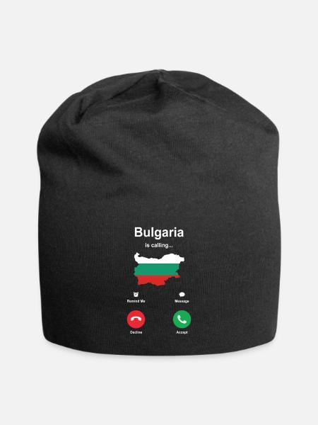 Bulgaria - Jersey Beanie - black