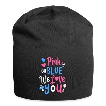 Fête de bébé - Bonnet en jersey - noir - Devant
