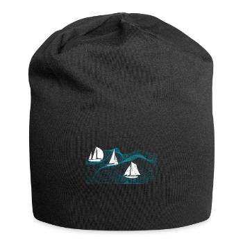 Sailing sailor - Jersey Beanie - black - Front