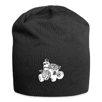 Quad - Jersey-Beanie - Schwarz - Vorne