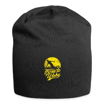 Wakeboarding Sunset Wakeboarder - Bonnet en jersey - noir - Devant
