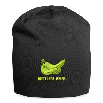 Realschule Abschluss - Jersey-Beanie - Schwarz - Vorne