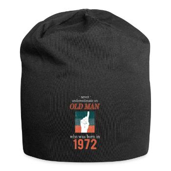 Birthday 1972 - Jersey Beanie - black - Front