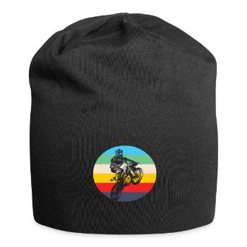 Motocross motocross motorcycle motocross clothing - Jersey Beanie - black - Front
