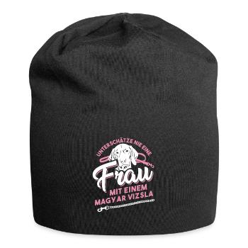 Magyar Vizsla - Jersey-Beanie - Schwarz - Vorne