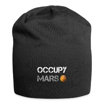 Occupy Mars - Projet Idées cadeaux - Bonnet en jersey - noir - Devant